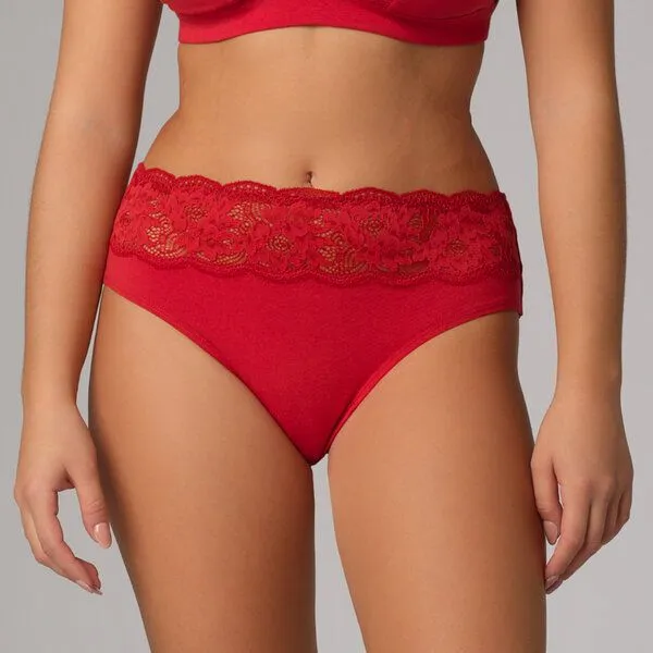 comazo|earth comazo|earth Fairtrade Brasil-Slip | GOTS zertifiziert, Cranberry, – Produktbild 1 von 3