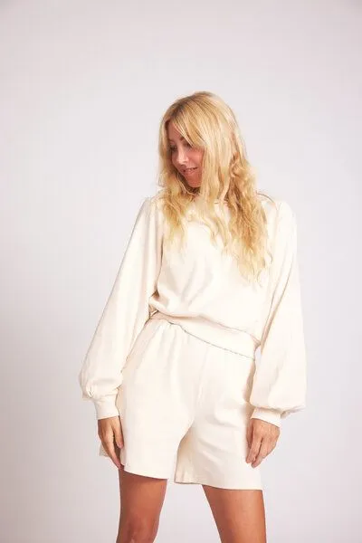 Baìge the Label Baìge the Label Sweatshirt Baila, Natur, – Produktbild 3 von 3