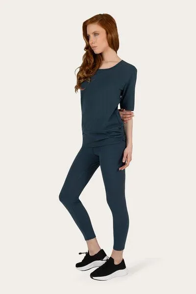 Urban Goddess Urban Goddess Dry Fit Yoga Shirt Kami, Orion (blau), – Produktbild 4 von 4