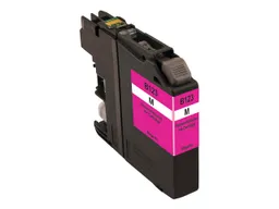 Memo memo Tintenpatrone ersetzt Brother LC-123M magenta – Produktbild 1 von 1