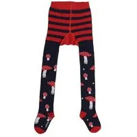 Walkiddy Baby Strumpfhose GOTS-zertifiziert aus Bio-Baumwolle blau mit Muster – Walkiddy – Produktbild 1 von 1