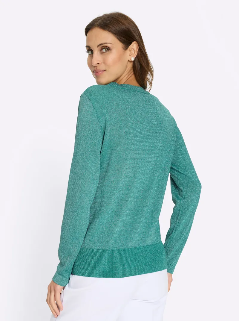Witt Pullover smaragd, Smaragd, – Produktbild 2 von 2