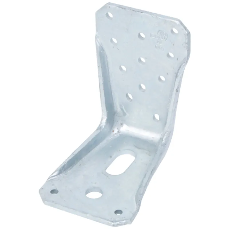 Alberts ALBERTS KR-Winkelverbinder, mit Langloch, feuerverzinkt, TxHxB: 95x85x65 mm – Produktbild 1 von 1