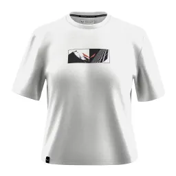 Salewa Locker T-Shirt Damen Salewa Eagle Hybrid – Produktbild 1 von 1