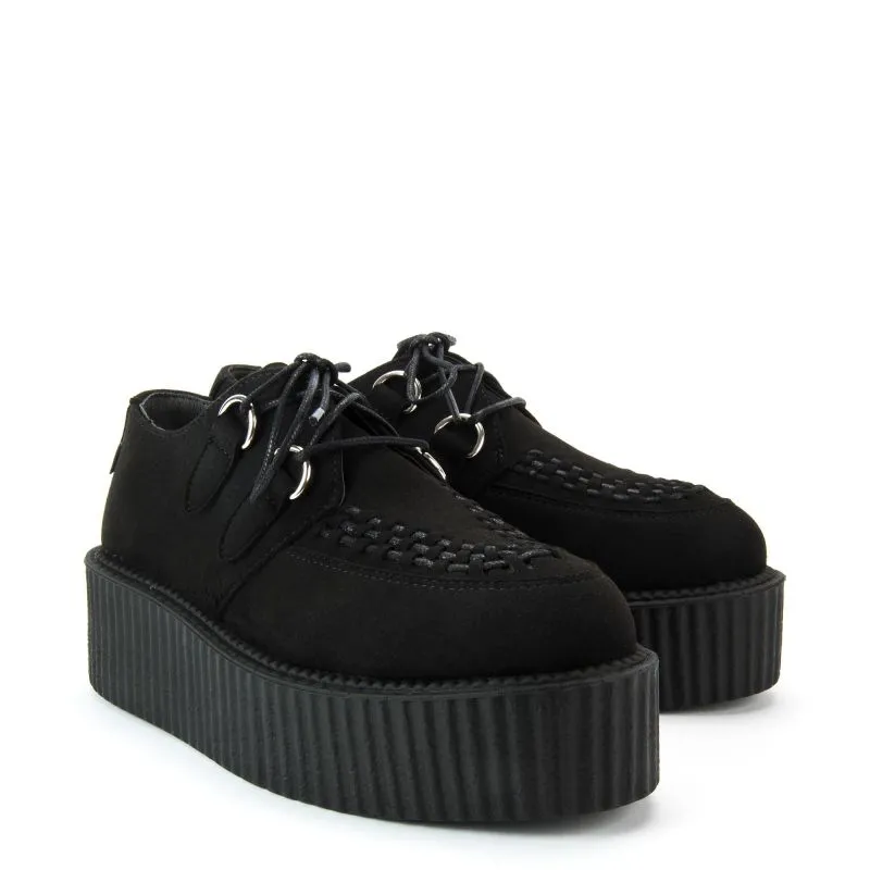 Altercore Altercore Damen vegan Plateauschuhe Ered Schwarz, Schwarz, – Produktbild 2 von 2