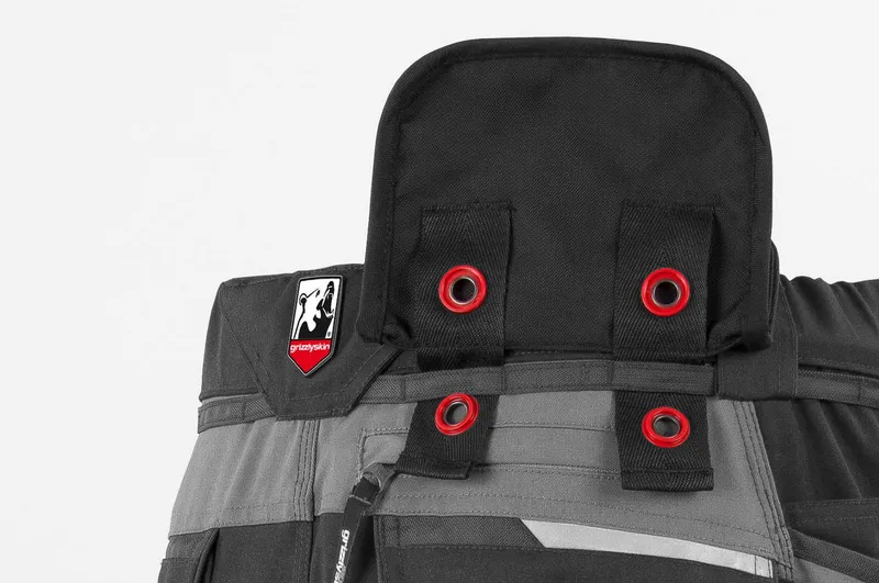 Qualitex Workwear Arbeitsbundhose BUNDLE IRON Arbeitshose + Workertasche aus Lyocell, Cordura & Stretch (2-tlg) funktionale Werkstatthose mit 19 Taschen - Atmungsaktiv - Dehnbund, Schwarz, – Produktbild 4 von 4