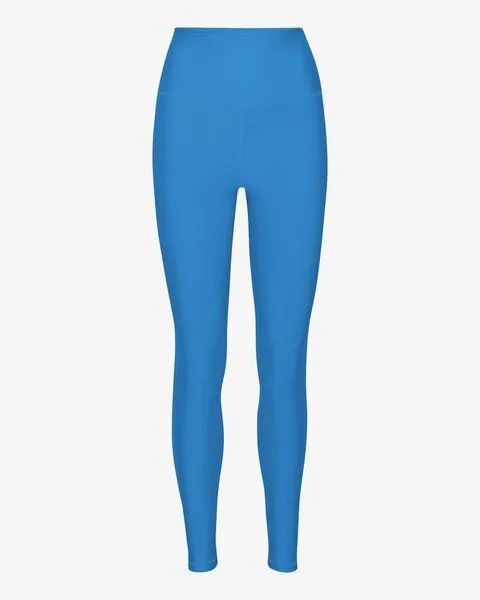 Colorful Standard Colorful Standard High-Waist Active Leggings glänzend & bequem, Blau (pacific blue), – Produktbild 1 von 3