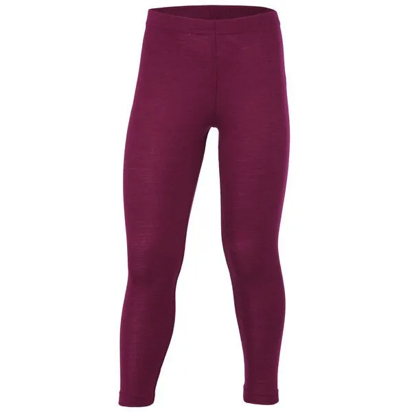 Engel natur Engel natur Kinder Leggings Bio-Schurwolle/Seide, Orchidee, – Produktbild 1 von 1
