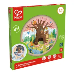 Hape Hape Lagenpuzzle 4-Jahreszeiten – Produktbild 1 von 1