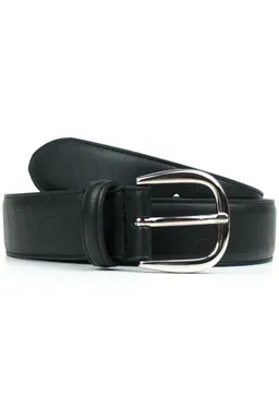 Will's Vegan Store Will's Vegan Store Herren vegan Gürtel D-Ring 3cm Schwarz – Produktbild 1 von 1