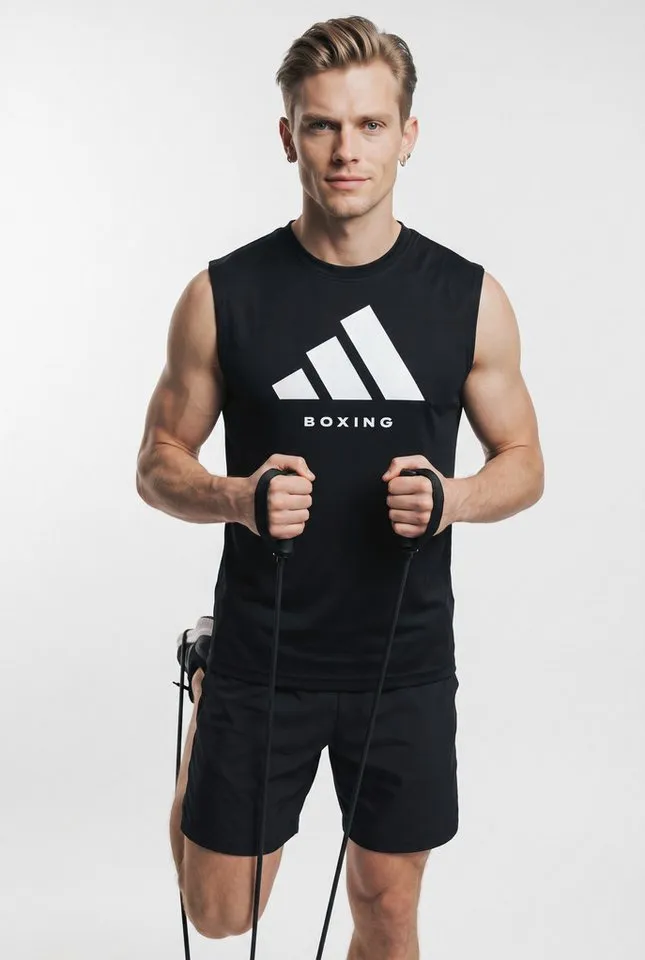 adidas Performance adidas Performance Muskelshirt Community Tank Top Boxing, Schwarz, – Produktbild 4 von 5