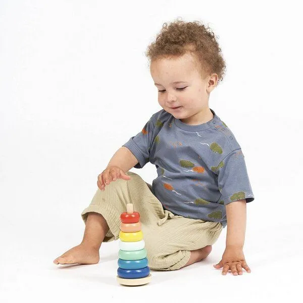 Sense Organics Sense Organics Baby Shorts, Modell CHARLIE, Helles schilfgrün, – Produktbild 2 von 4
