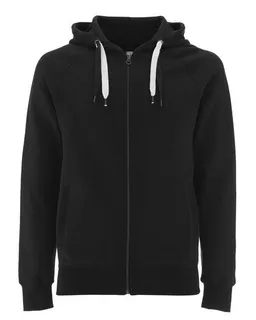 Earth Positive Earth Positive Unisex Zip-UP Hoody Jacke Raglanärmel Bio Baumwolle – Produktbild 1 von 1