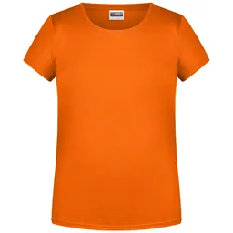 James & Nicholson James & Nicholson T-Shirt für Mädchen in klassischer Form 8007G Gr. XS-98/104 orange – Produktbild 1 von 1