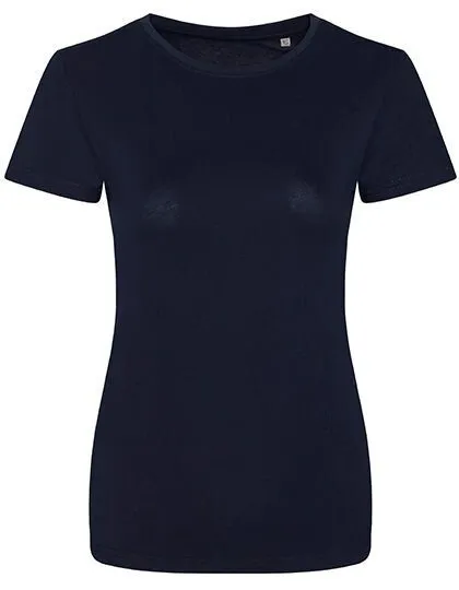Ecologie by AWDis Ecologie by AWDis Cascades Organic Women´s T-Shirt Rundhals Bio-Baumwolle Vegan, Navy, – Produktbild 2 von 3