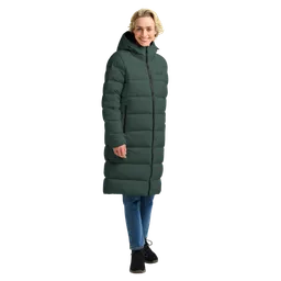 Jack Wolfskin Jack Wolfskin Frozen Palace Coat Women Rds Winddichter Daunenmantel Damen XS green – Produktbild 1 von 1