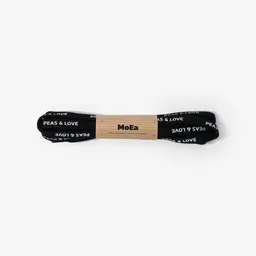 MoEa MoEa Schwarze Schnürsenkel - Peas & Love – Produktbild 1 von 1