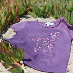 Enfant Terrible Enfant Terrible Kurzarmshirt Horse purple – Produktbild 1 von 1