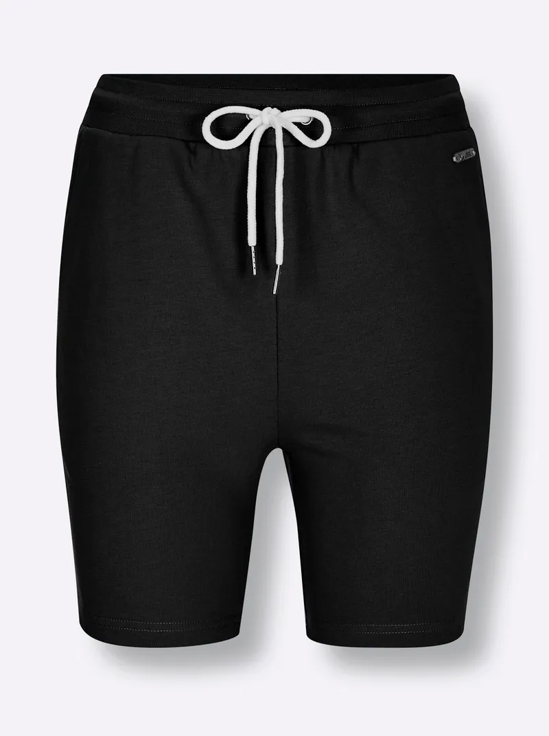feel good Hose kurz schwarz, Schwarz, – Produktbild 1 von 2