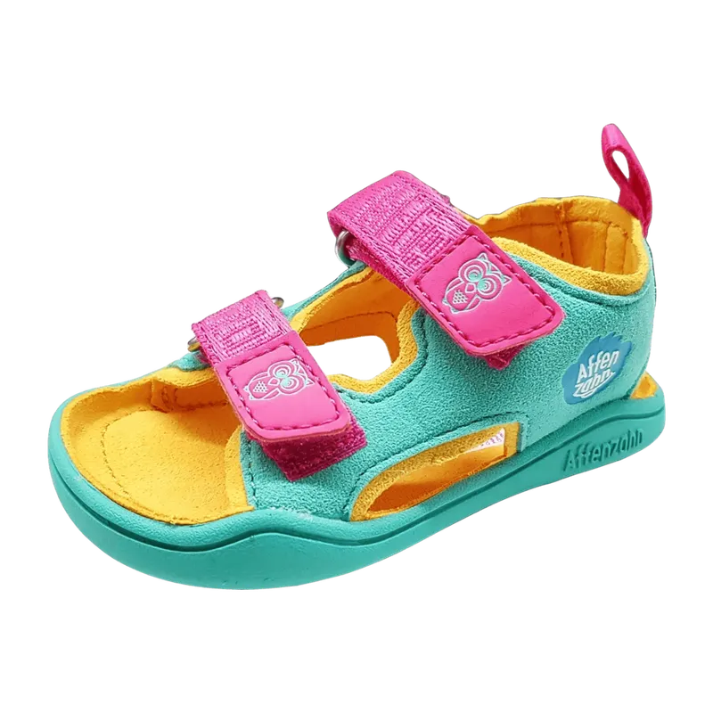 Affenzahn Affenzahn airy chamude lowcut owl für Kinder, blau, Größe 32 EU, Blau, – Produktbild 1 von 5