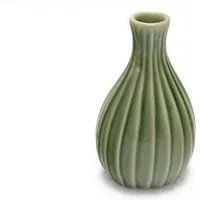 El Puente El Puente Vase | Fair Trade & Handmade aus Indonesien, Grün, – Produktbild 1 von 1