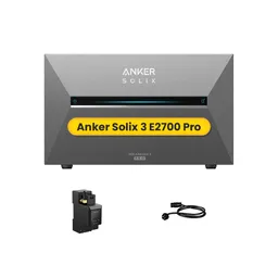 Anker Anker SOLIX Solarbank 3 E2700 Pro All-in-One Speicher für Balkonkraftwerk, by Powerness - 2.7kWh / 1 x Smart Meter / Selbstabholung – Produktbild 1 von 1