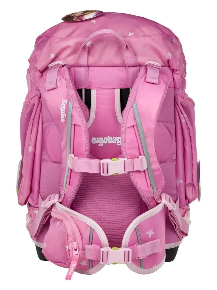Ergobag Ergobag Schulranzen pack Set (6-tlg., 6-teiliges Set), größenverstellbares Rückensystem, Blau, – Produktbild 4 von 5