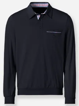 marco donati Langarm-Shirt marine – Produktbild 1 von 1