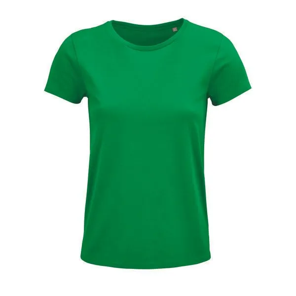 Sol's Sol's Damen T-Shirt Kurzarm Rundhals aus Bio - Baumwolle, Kelly green, – Produktbild 1 von 3