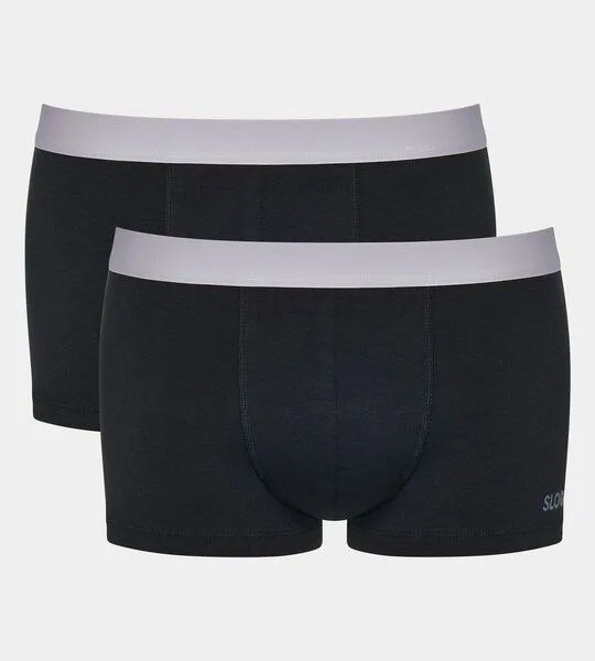 Sloggi Sloggi 2x Herren Hipster Panty GO ABC 2.0 Bio-Baumwolle, Schwarz, – Produktbild 4 von 5