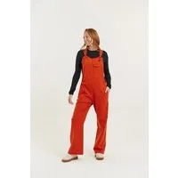 Flax and Loom Flax and Loom Tencel-Baumwoll Latzhose Mary Lou, Burnt orange, – Produktbild 1 von 1