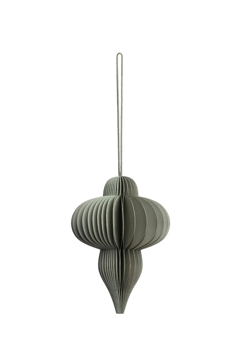 Tranquillo Papieranhänger GREY HUMMING - grau – Produktbild 1 von 1