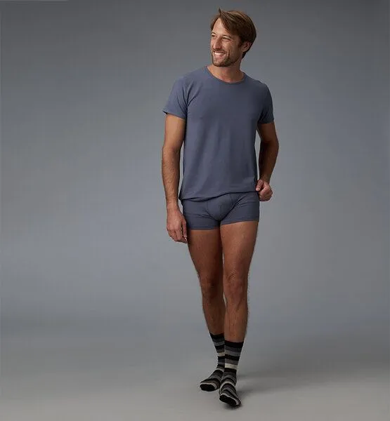 CASAGiN CASAGiN Dreier Pack: Boxershorts aus Naturstoff, Anthrazit, – Produktbild 3 von 4