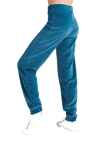 Leela Cotton Leela Cotton Damen Nicky Hose Bio-Baumwolle 1466, Donaublau, – Produktbild 3 von 3