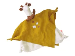 Kikadu Kikadu Schnuffeltuch Giraffe aus Bio-Baumwolle Maße 18 x 10 x 3,5 cm – Produktbild 1 von 1