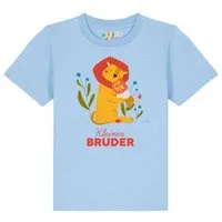watabout kids watabout.kids T-Shirt Kinder Löwen Kleiner Bruder, Blue soul, – Produktbild 1 von 1