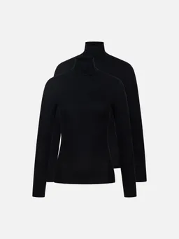 erlich textil erlich textil Light Touch Rollkragen Langarmshirt im 2er Pack aus weichem Modal, made in Europe – Produktbild 1 von 1