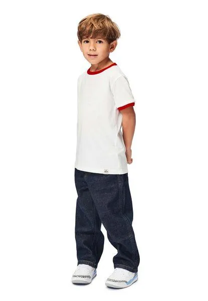 Band of Rascals Band of Rascals Ringer T-Shirt, White-brick-red, – Produktbild 3 von 4