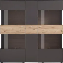 FORTE Vitrine Como Breite 152 cm, inkl. Beleuchtung – Produktbild 1 von 1