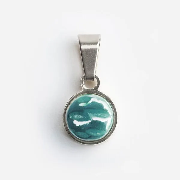 ALEXASCHA ALEXASCHA Kettenanhänger aus Glas | Mix & Match Charms, Silver, – Produktbild 4 von 8