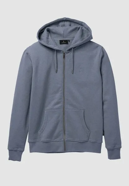 recolution Herren Sweatjacke aus Bio-Baumwolle - BIRCH - recolution, Dove blue (blau), – Produktbild 1 von 4