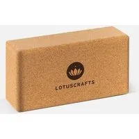 Lotuscrafts Lotuscrafts Yogablock Kork Supra Grip - ökologisch hergestellt (Klein) – Produktbild 1 von 1