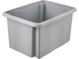 Keeeper keeeper Aufbewahrungsbox "Emil Eco Line" 38 x 28,5 x 20,5 cm, 15 l, grau – Produktbild 1 von 1