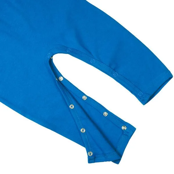 HANDGEDRUCKT HANDGEDRUCKT "3Azurjungfern" Baby Jumpsuit, Bright blue, – Produktbild 2 von 3