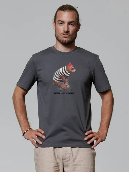 watapparel watapparel T-Shirt Unisex Tour de Franz, Anthracite, – Produktbild 2 von 3