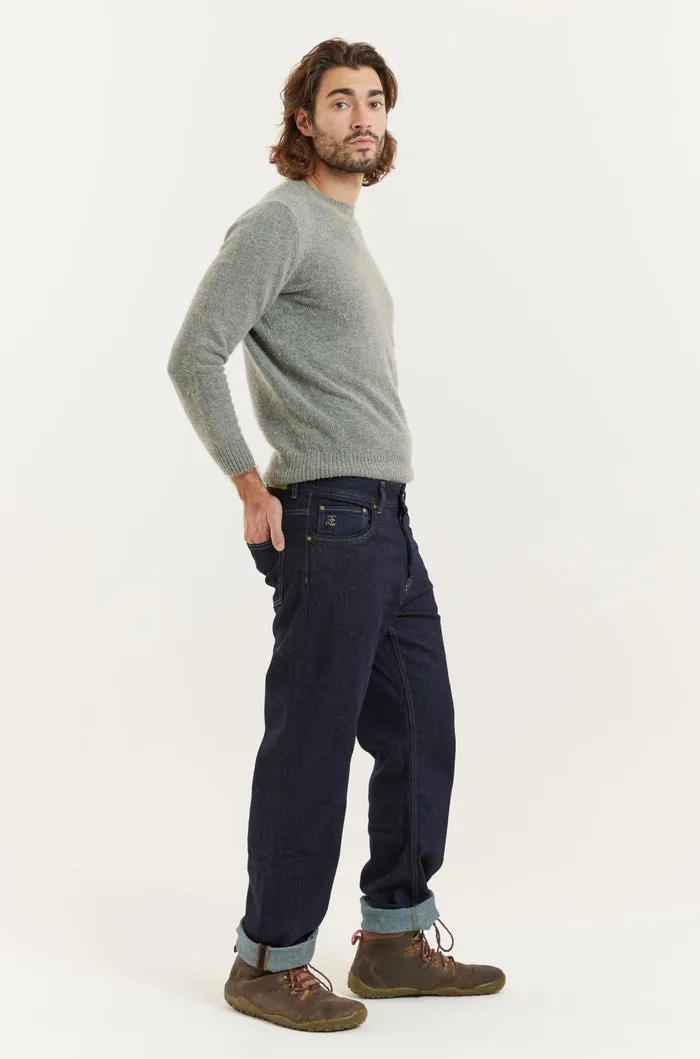 Flax and Loom Regular Fit Jeans Modell: Satch, Rinse, – Produktbild 1 von 2