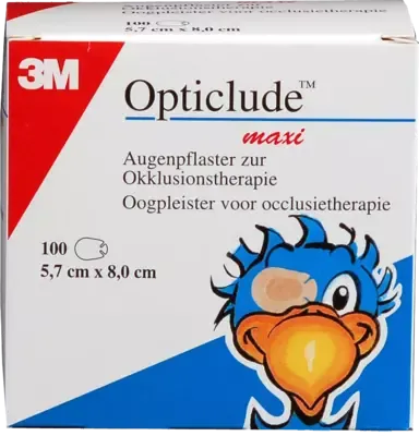 Solventum Germany OPTICLUDE 3M maxi 5,7x8 cm 1539/100 100 St – Produktbild 1 von 1