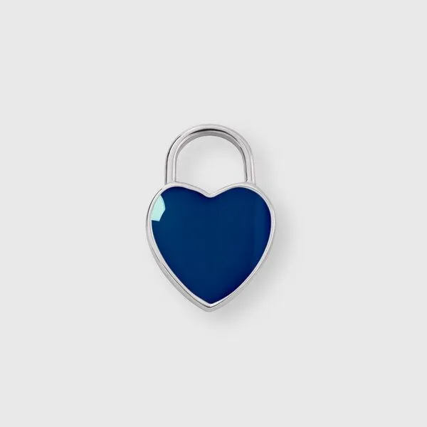 fejn jewelry fejn jewelry Anhänger 'Heart', Blue/silber, – Produktbild 1 von 2