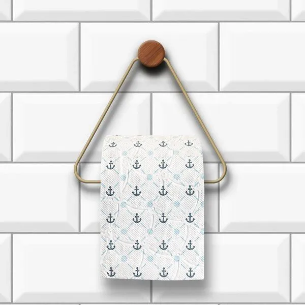SNYCE SNYCE Toilettenpapier Design Happy Sailor - 100% Recycling - 300 Blatt pro Rolle – Produktbild 3 von 3