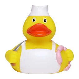 Schnabels Schnabels® Bade-Ente Lecker Ente!, bunt, Bunt, – Produktbild 1 von 1